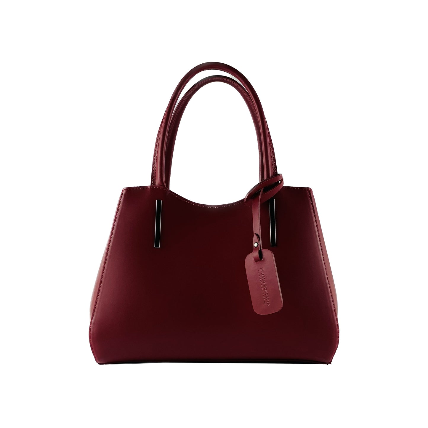 Renato Borzatta – Italian Leather Handbag in Red