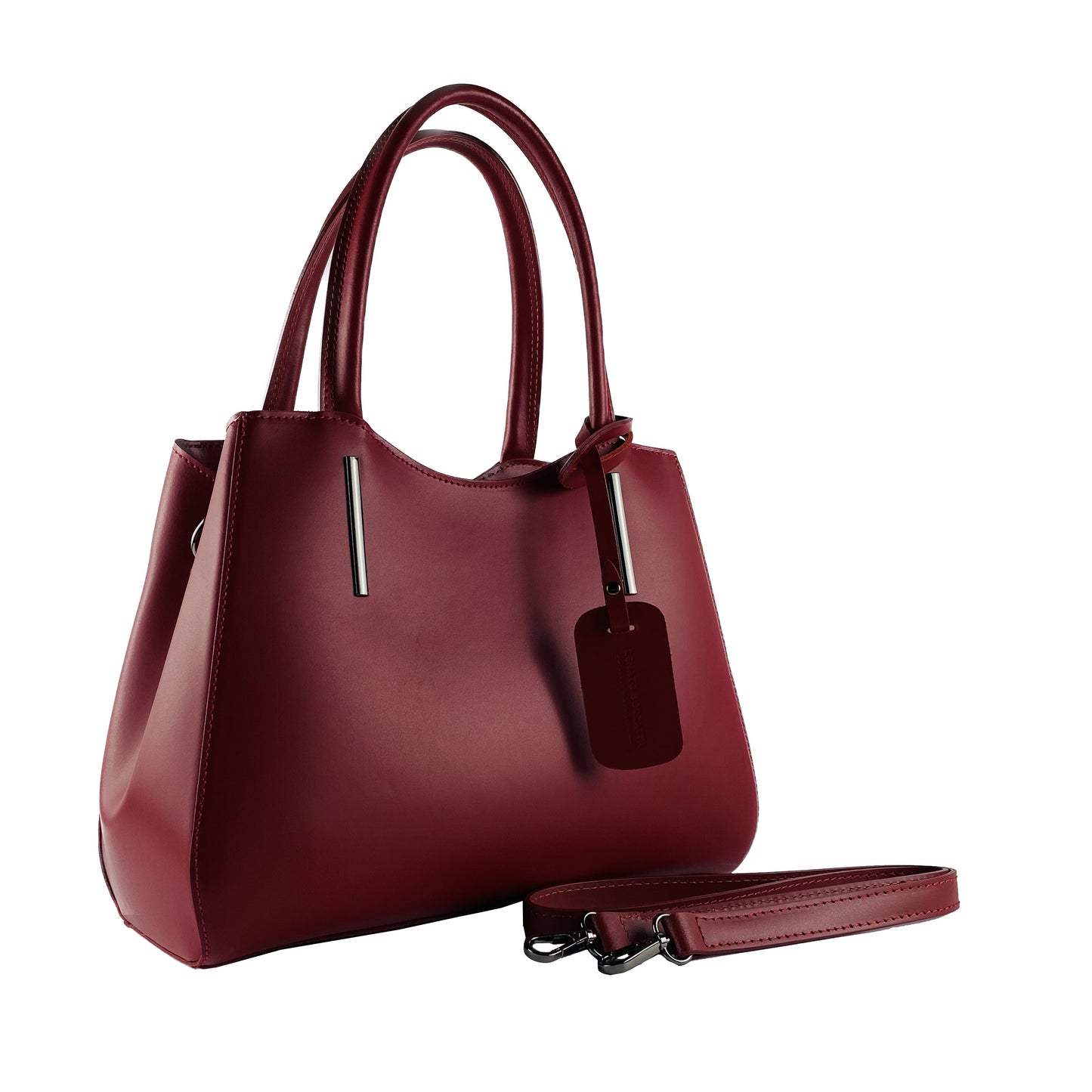 Renato Borzatta – Italian Leather Handbag in Red