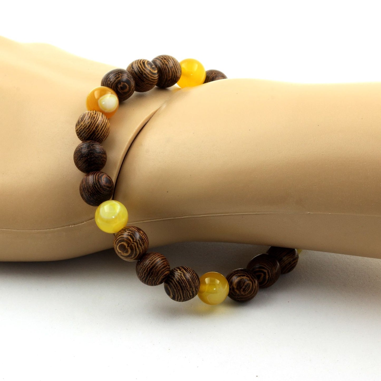 Gemstone Bracelet "Golden Earth"