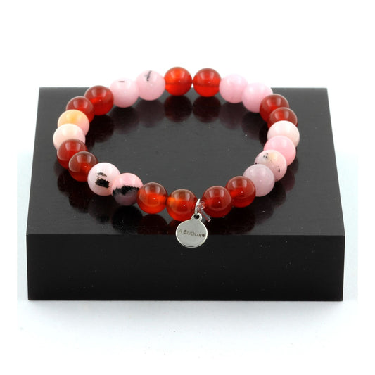 Gemstone Bracelet "Blush Harmony"