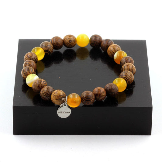 Gemstone Bracelet "Golden Earth"