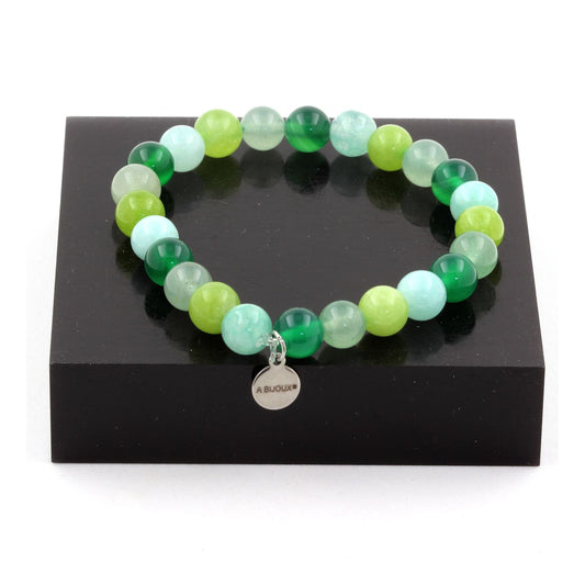 Gemstone Bracelet "Forest Harmony"