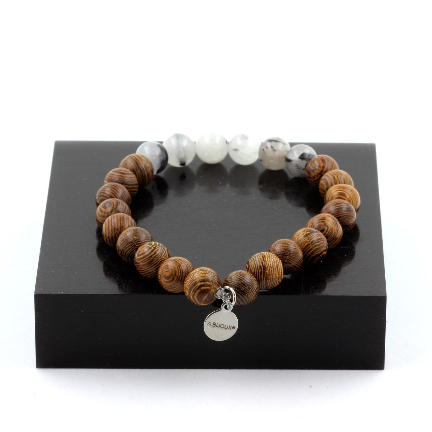 Gemstone Bracelet "Midnight Forest"