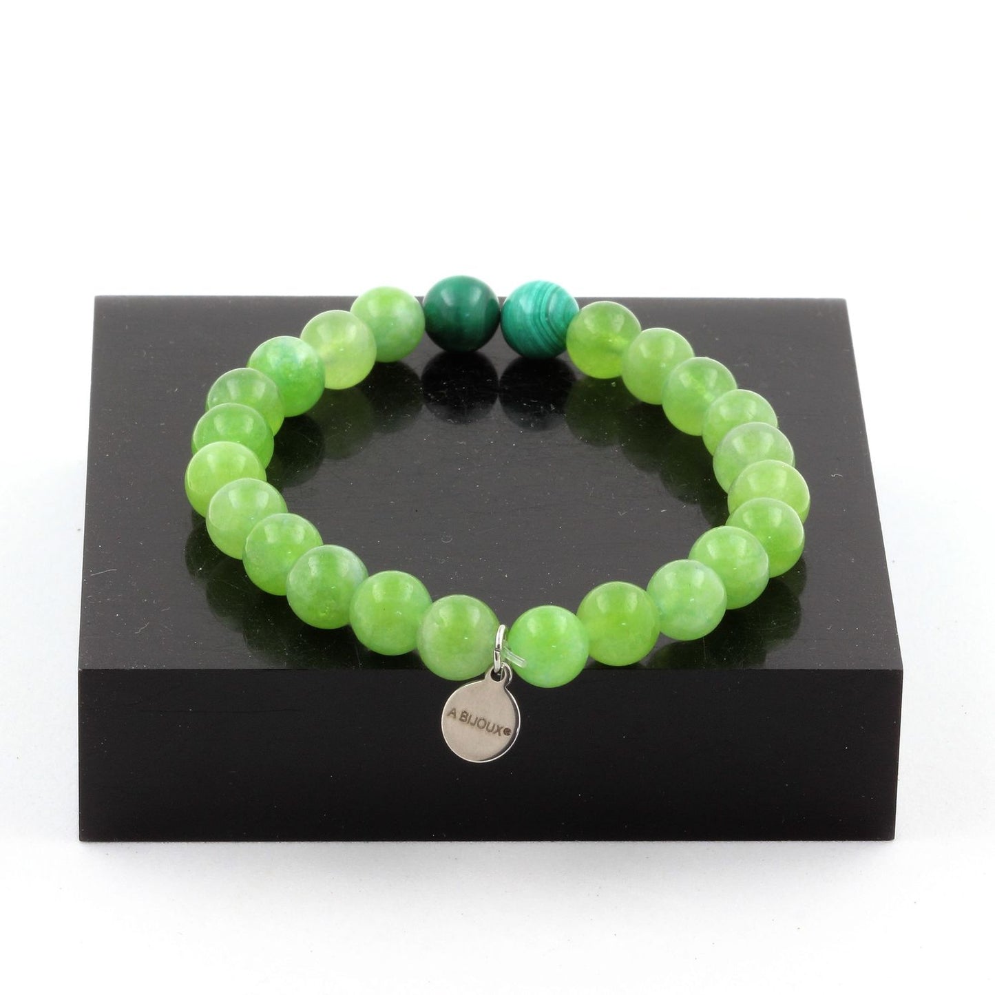 Gemstone Bracelet "Verdant Harmony"