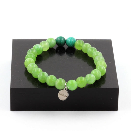 Gemstone Bracelet "Verdant Harmony"