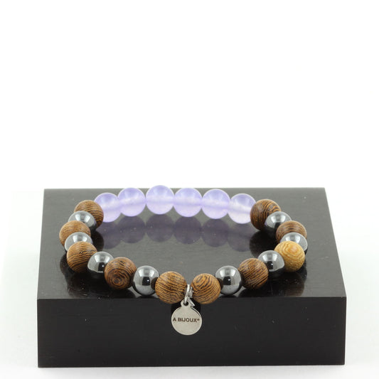 Gemstone Bracelet "Lavender Harmony"