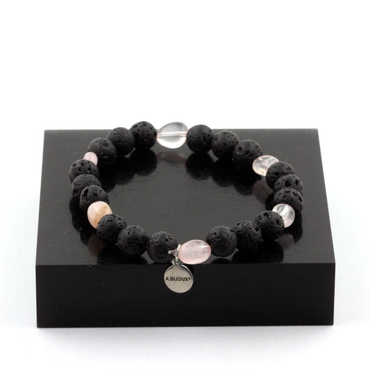 Gemstone Bracelet "Rose Ember"