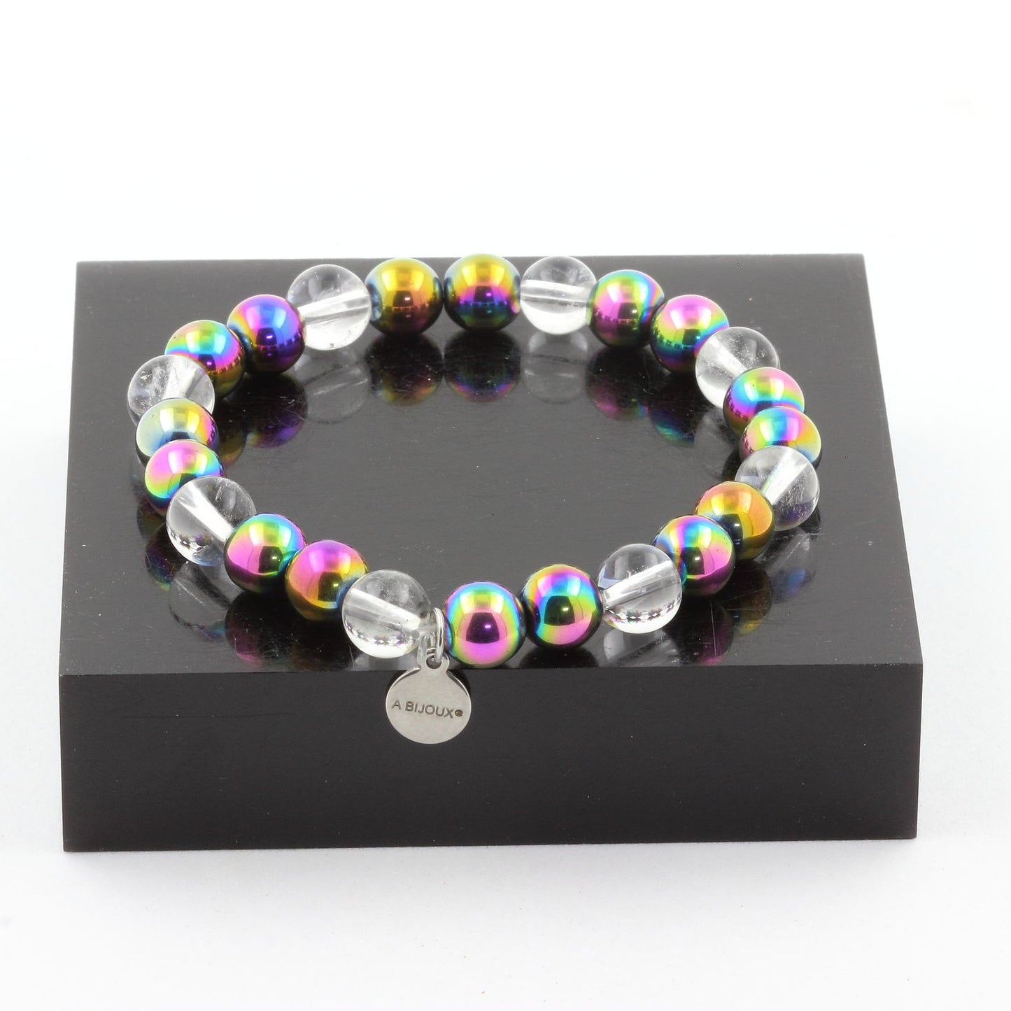 Gemstone Bracelet "Rainbow Clarity"