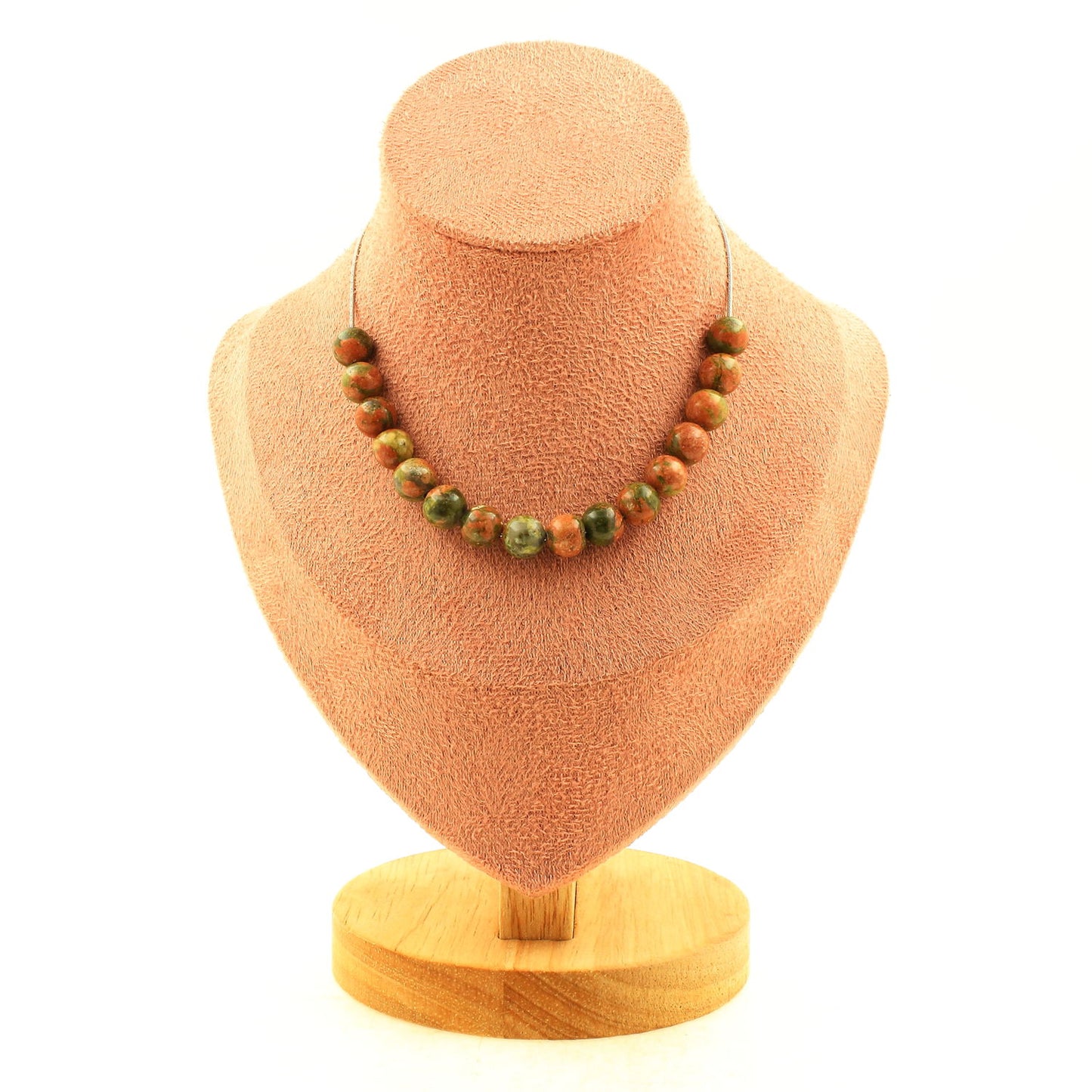 Earth Harmony Necklace – Unakite Balance