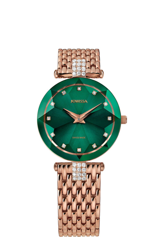 Swiss Ladies Watch "Emerald Gold"