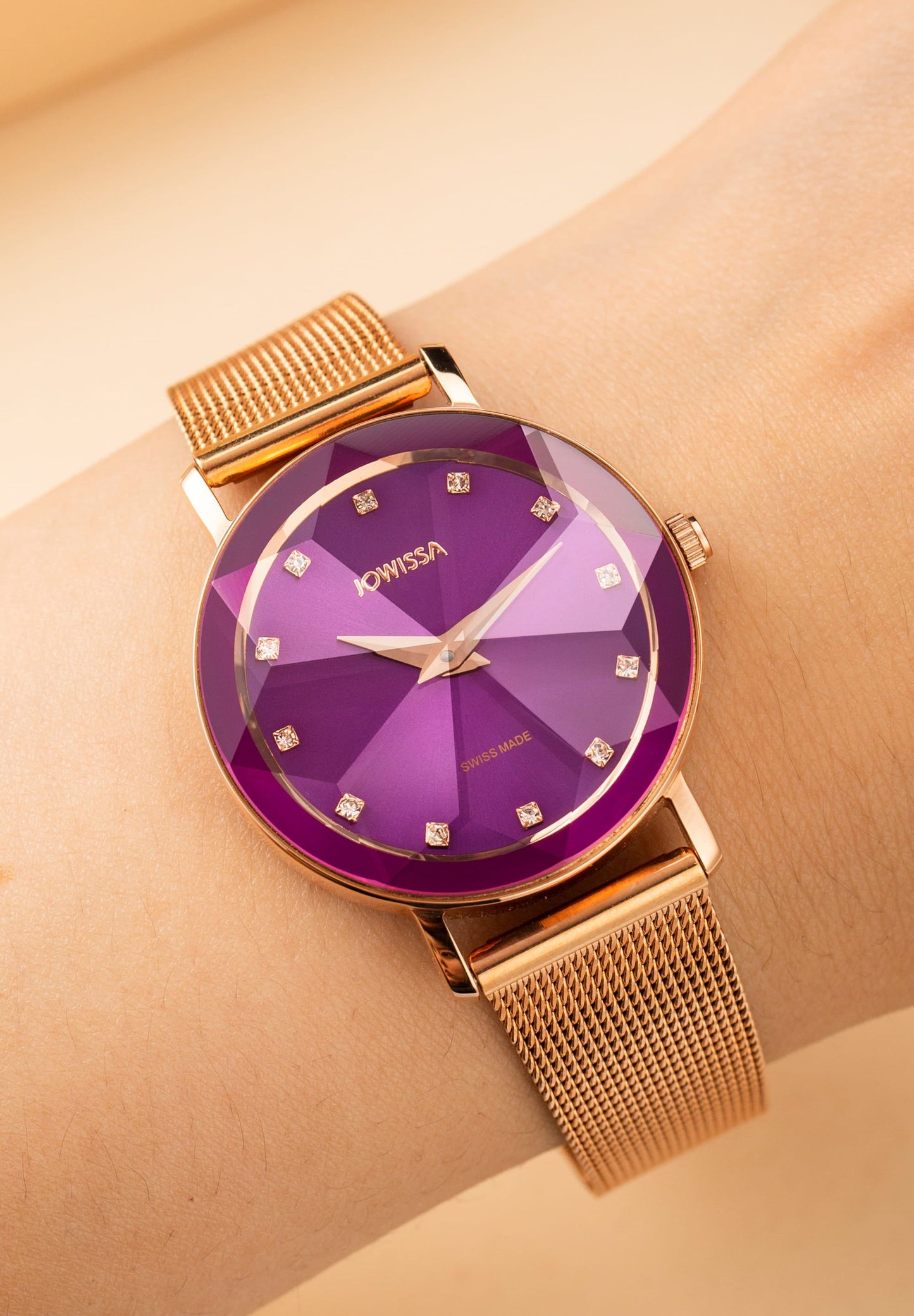 Swiss Ladies Watch "Amethyst Glow"