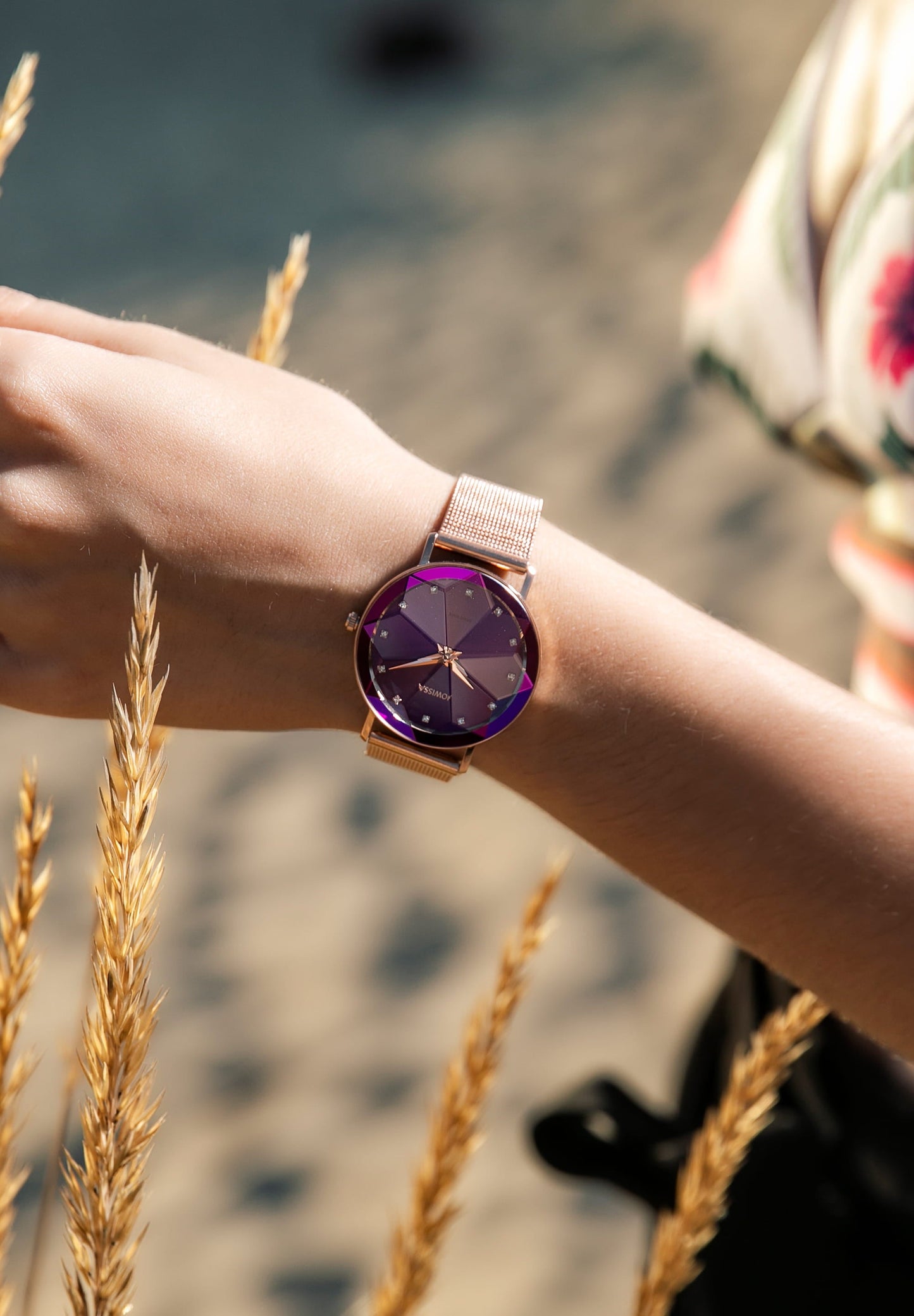 Swiss Ladies Watch "Amethyst Glow"