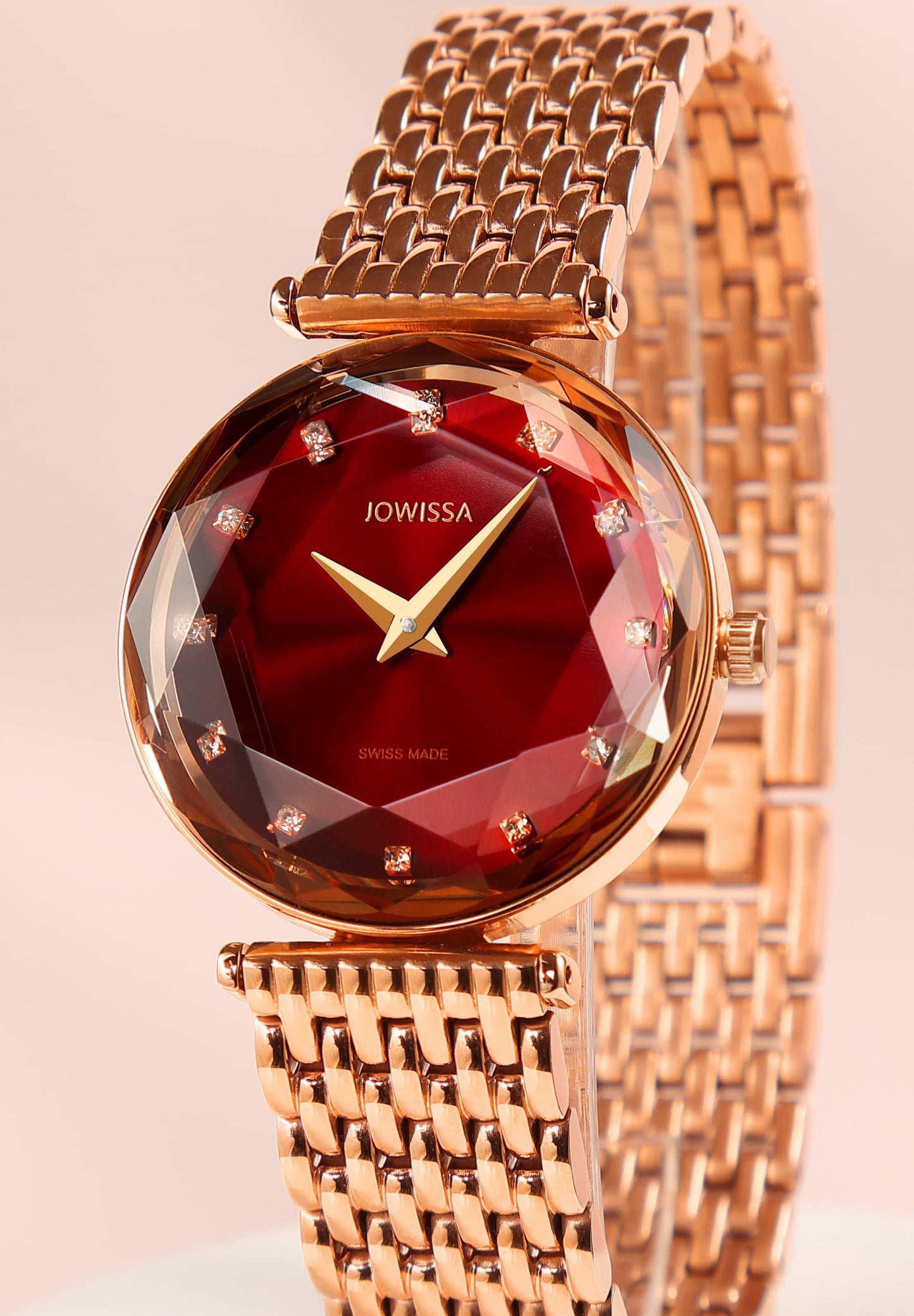 Swiss Ladies Watch "Crimson Aurora"