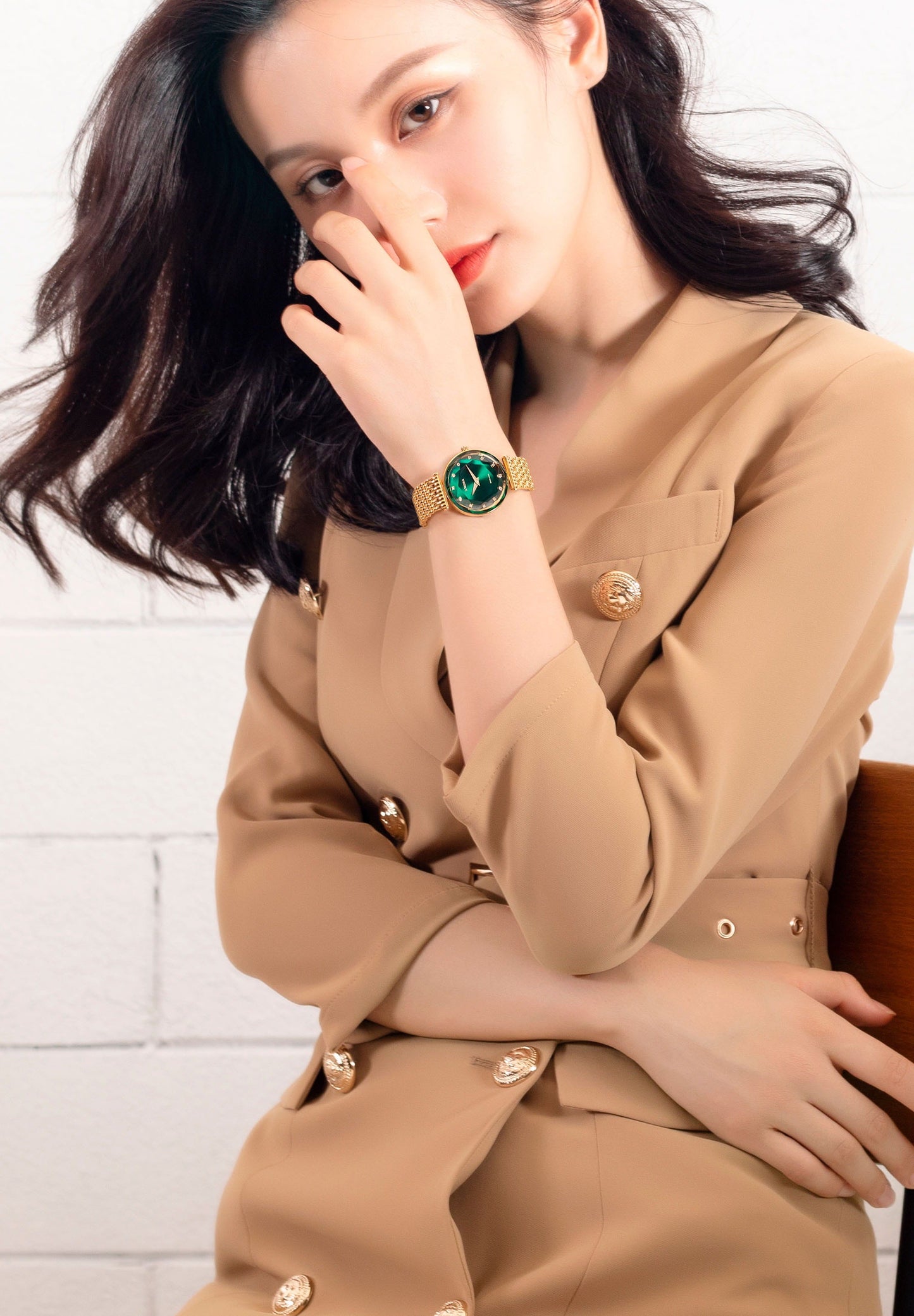 Swiss Ladies Watch "Emerald Opulence"