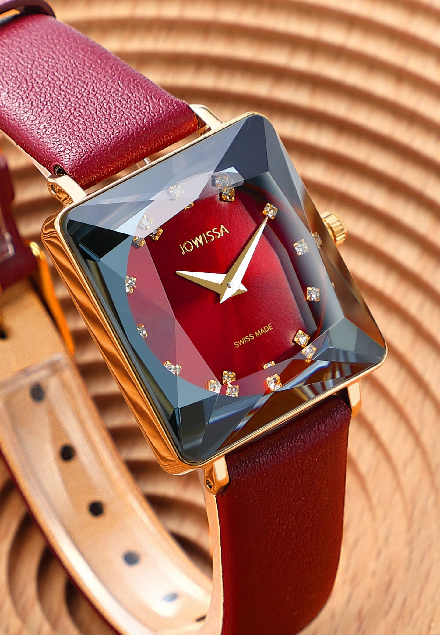 Swiss Ladies Watch "Crimson Noir"